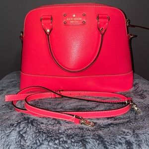 Hot pink Kate Spade bag